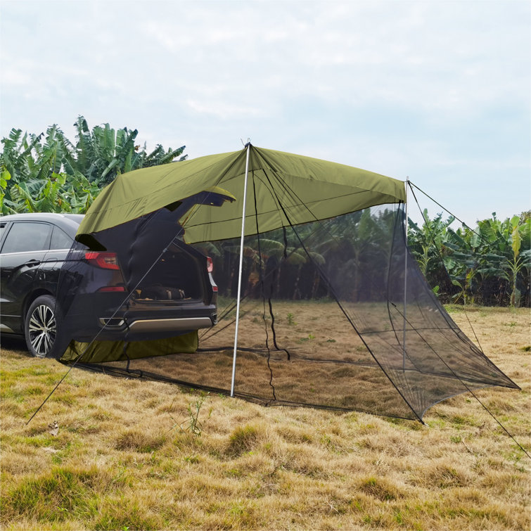 Tent with awning outlet camping